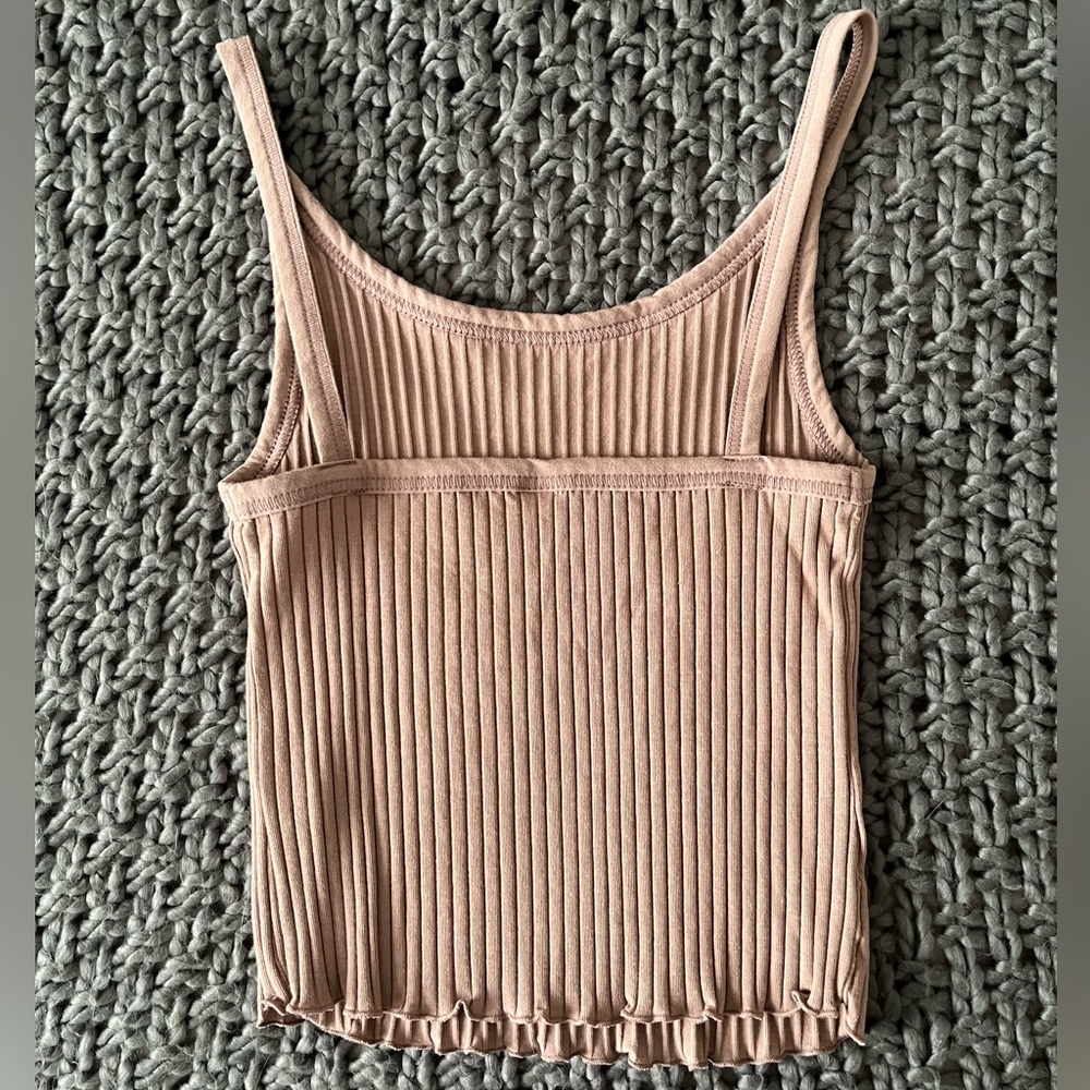 Old Navy Women's Ribbed Tank Top - Espresso - Picture 3 of 6